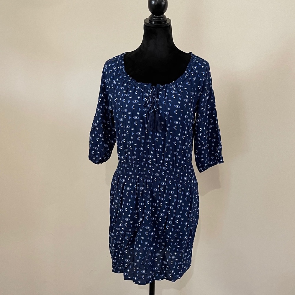 Blue dress